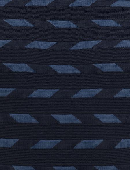 Lacivert Slim Fit Triko Kazak - 50233734019