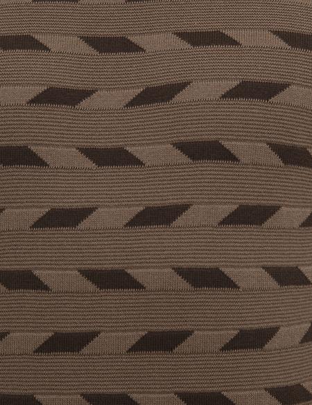 Açık Kahverengi Slim Fit Triko Kazak - 50233734009