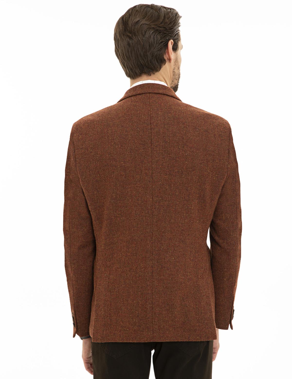 Kiremit Slim Fit Ceket - 50229304020