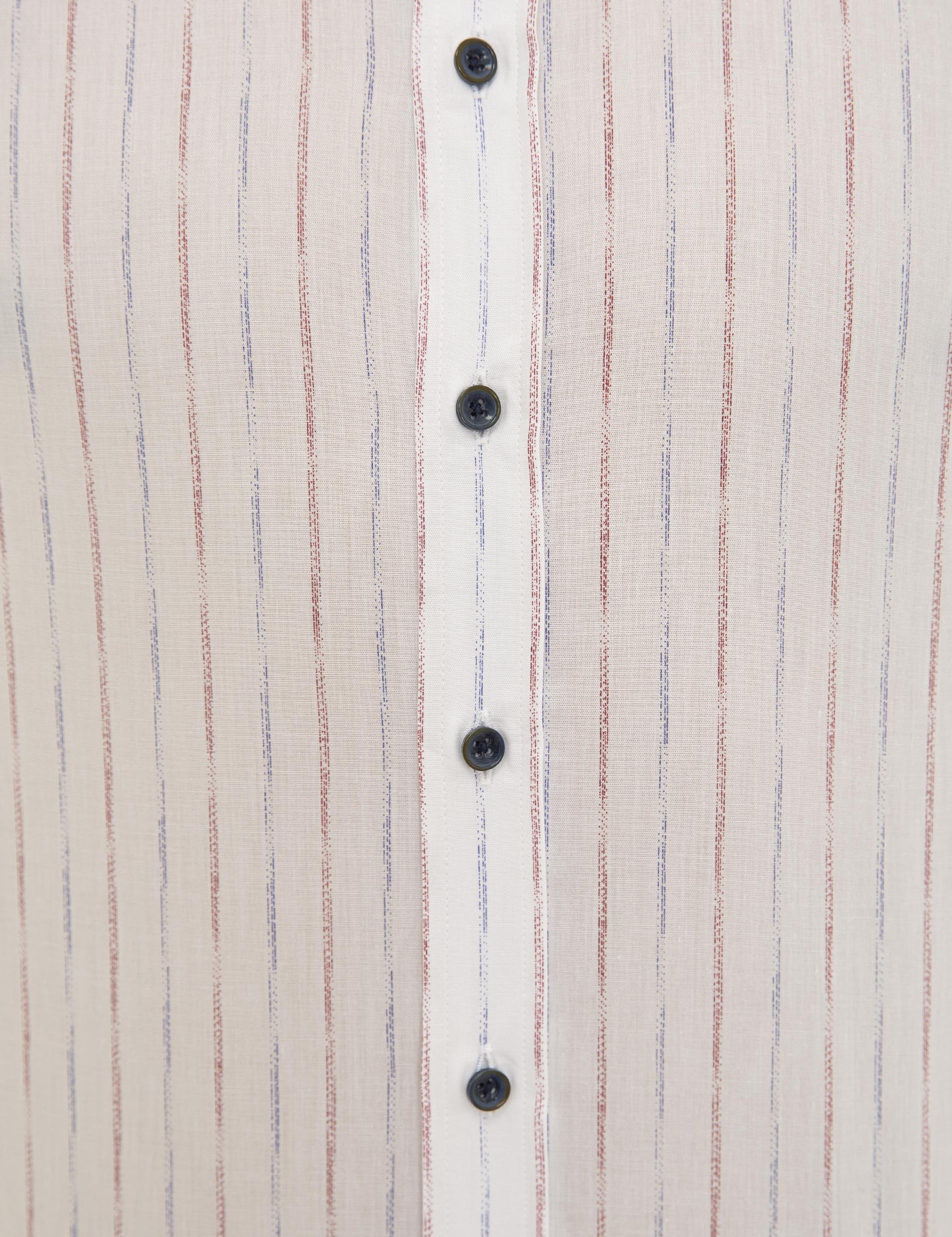 Bordo Slim Fit Uzun Kollu Gömlek