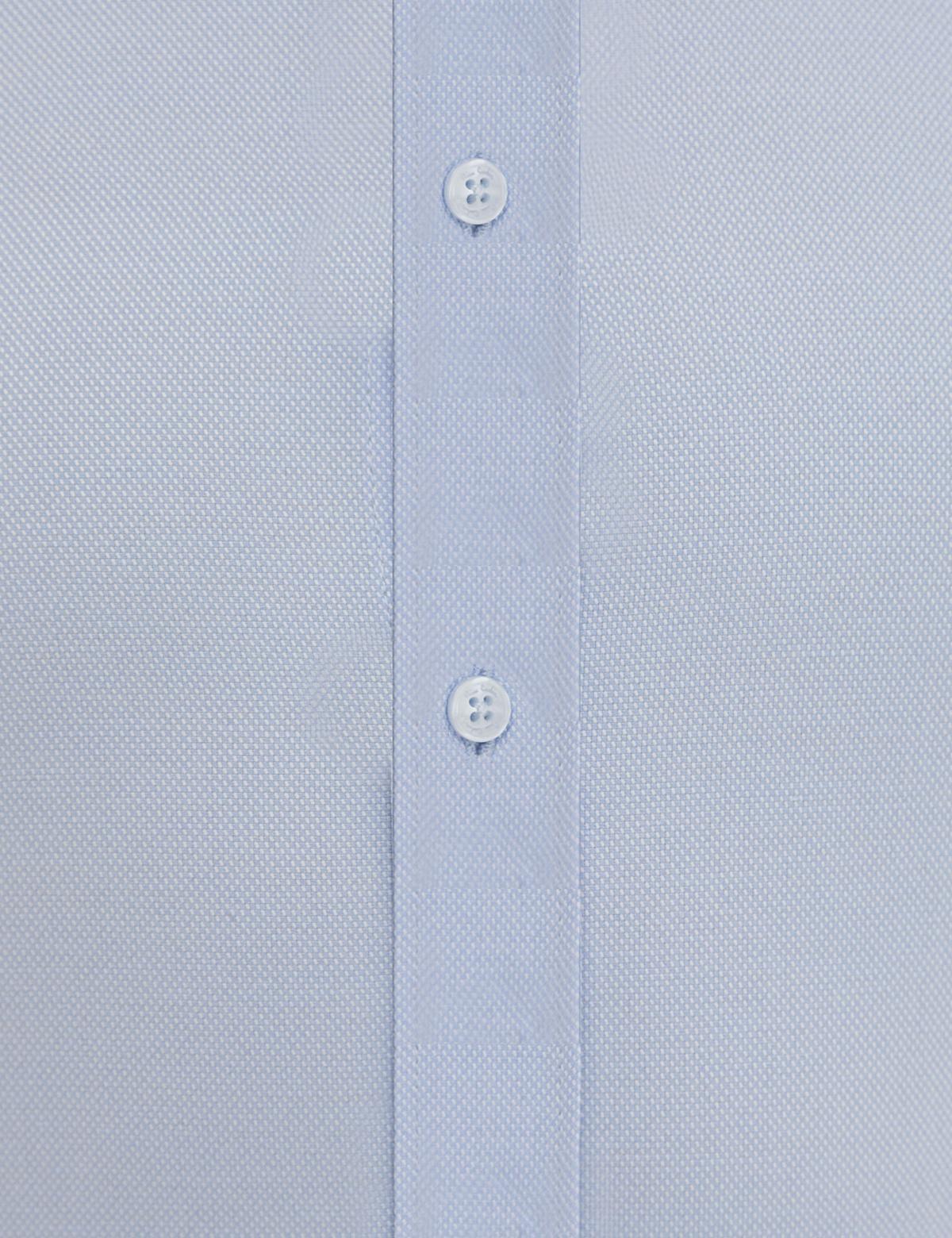 Açık Mavi Slim Fit Oxford Gömlek - 50233546002