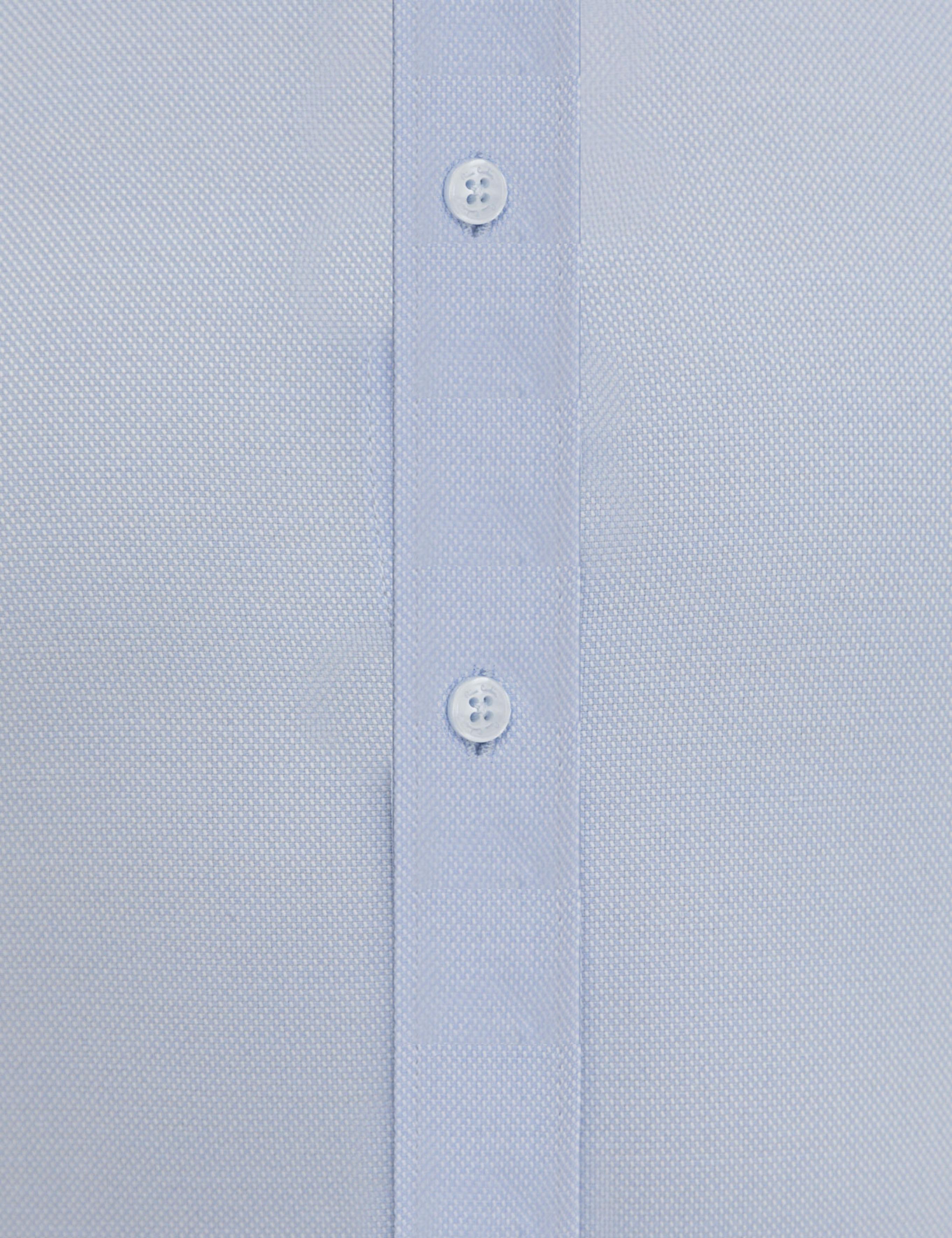Açık Mavi Slim Fit Oxford Gömlek