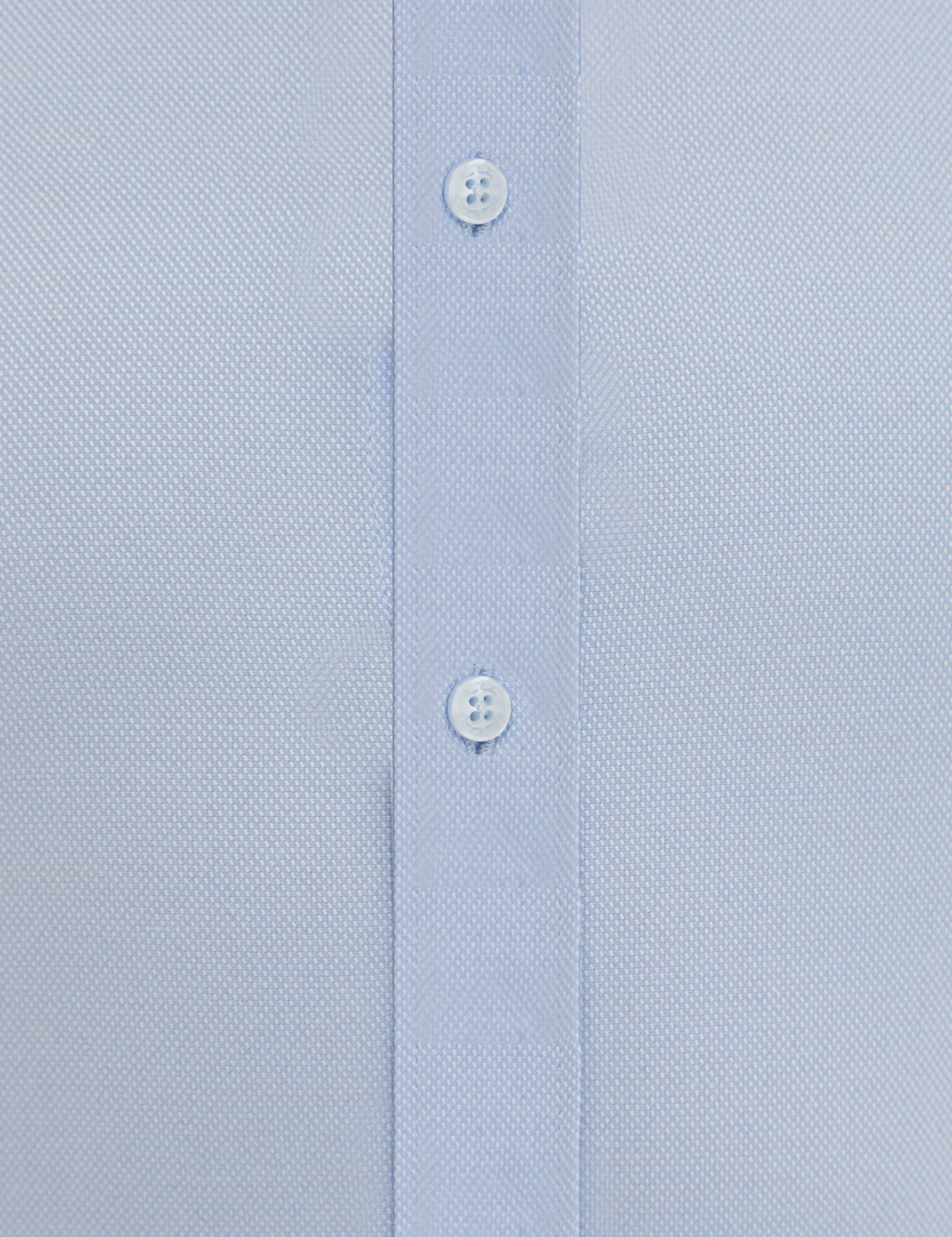 Açık Mavi Slim Fit Oxford Gömlek