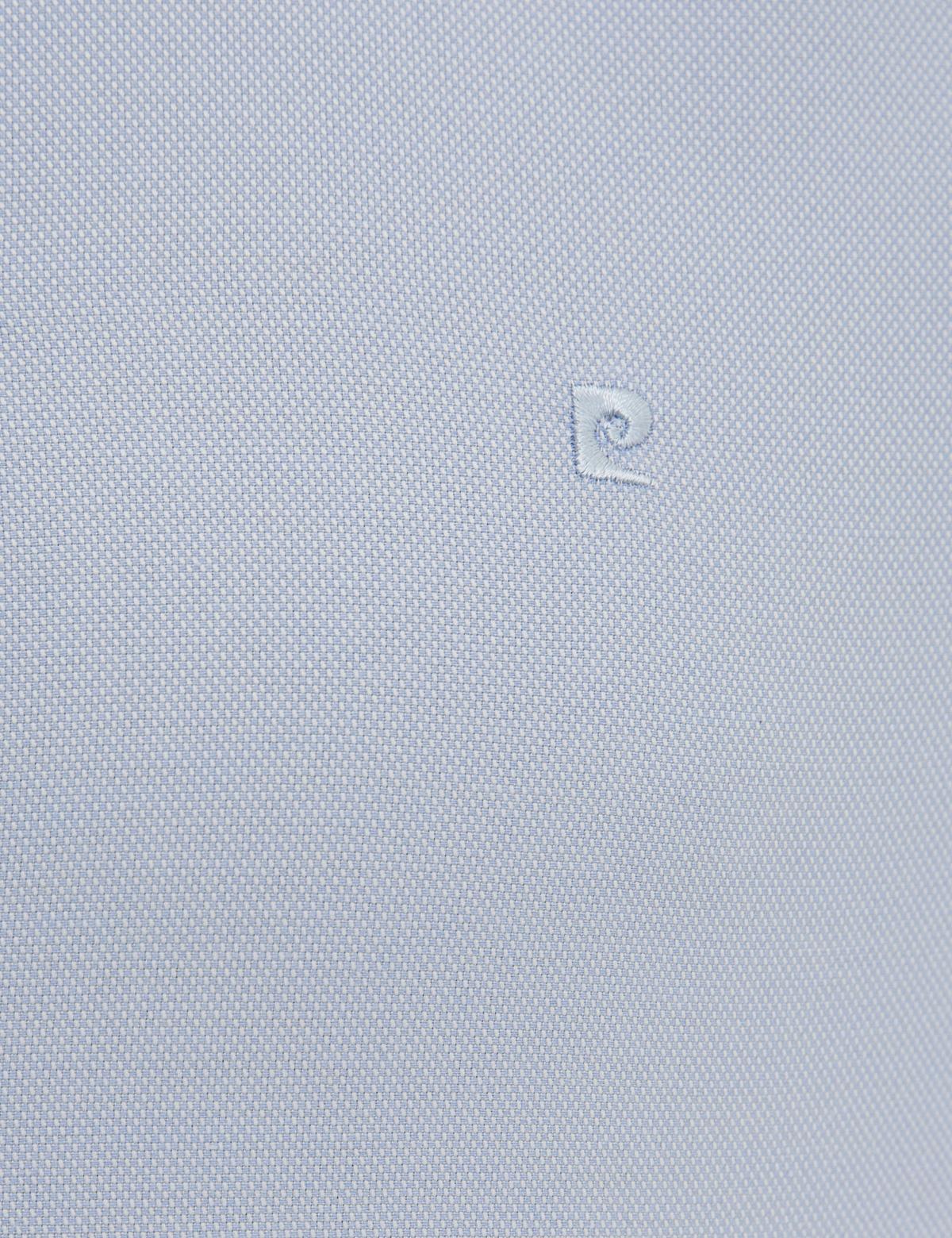 Açık Mavi Slim Fit Oxford Gömlek - 50233546002