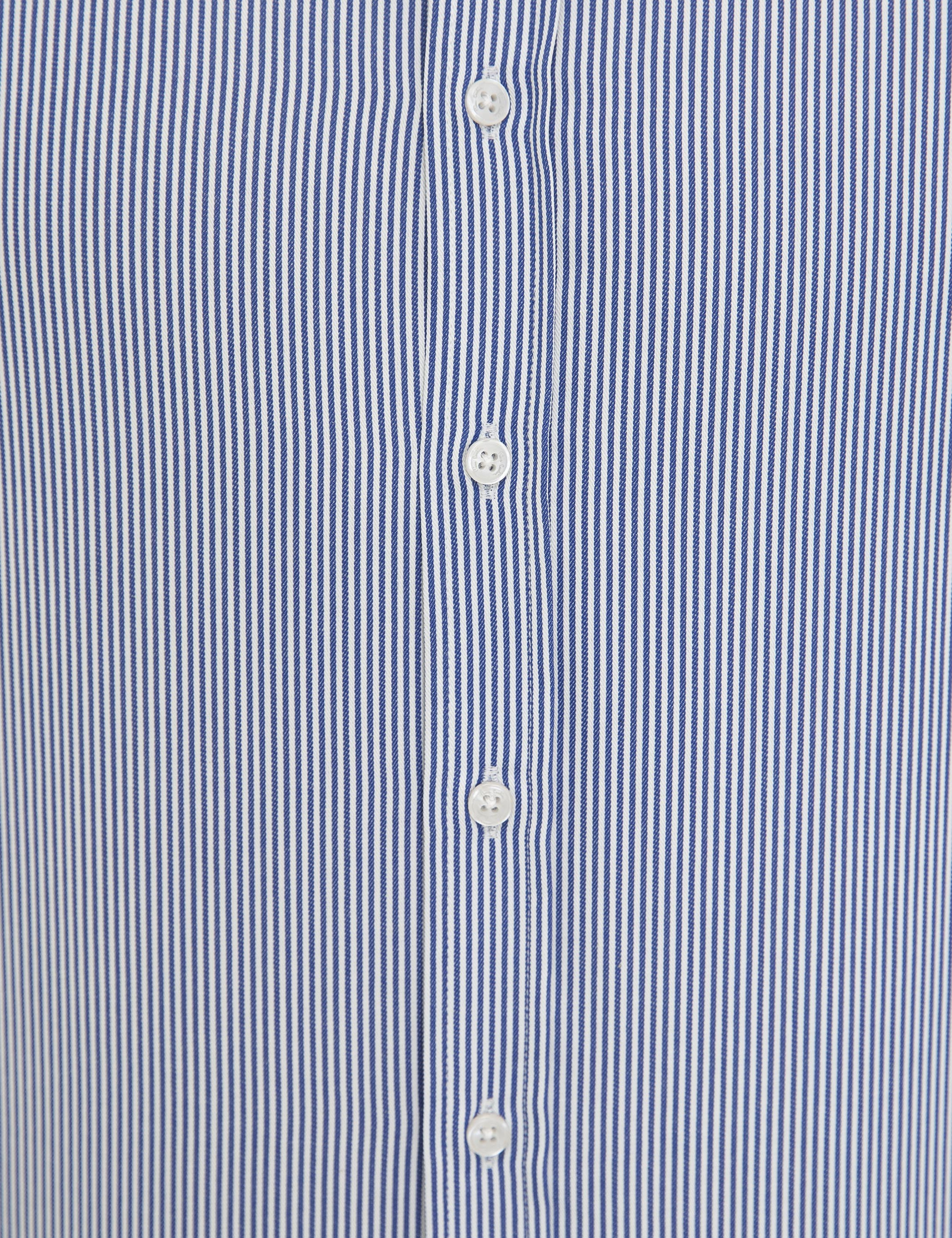 Mavi Slim Fit Uzun Kollu Gömlek - Image 6