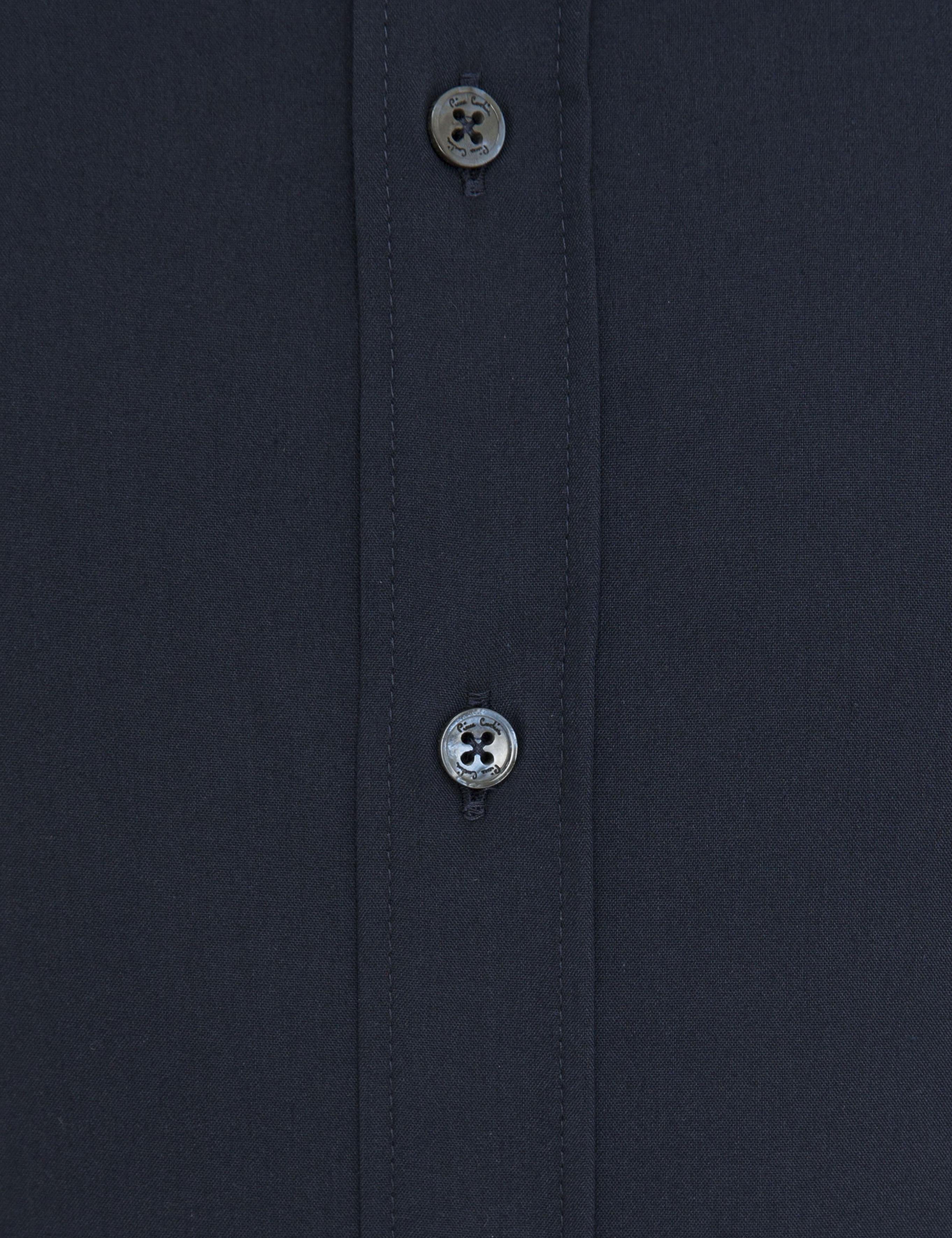 Lacivert Slim Fit Basic Gömlek