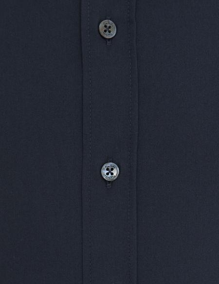 Lacivert Slim Fit Basic Gömlek - 50233527035