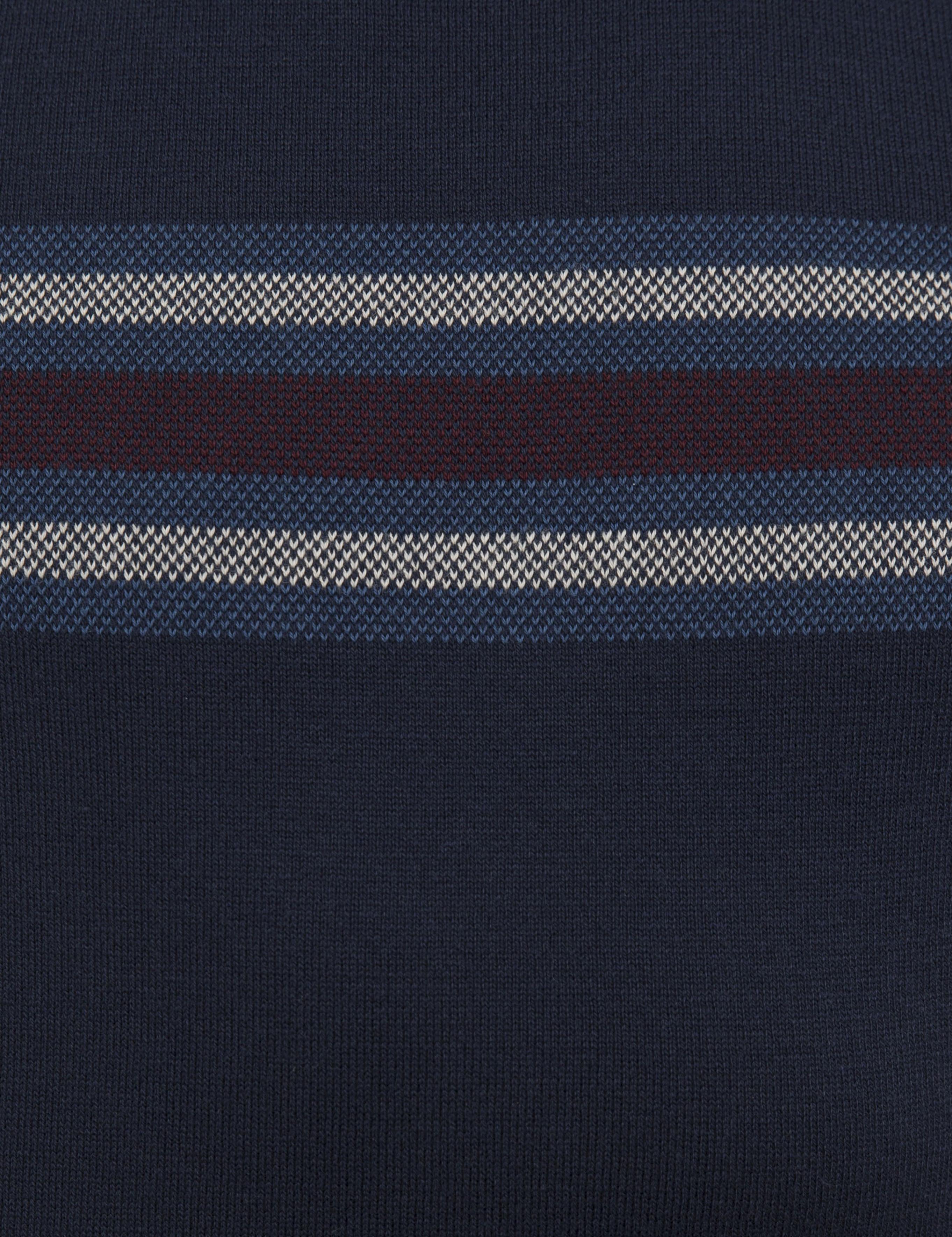 Lacivert Slim Fit Triko Kazak