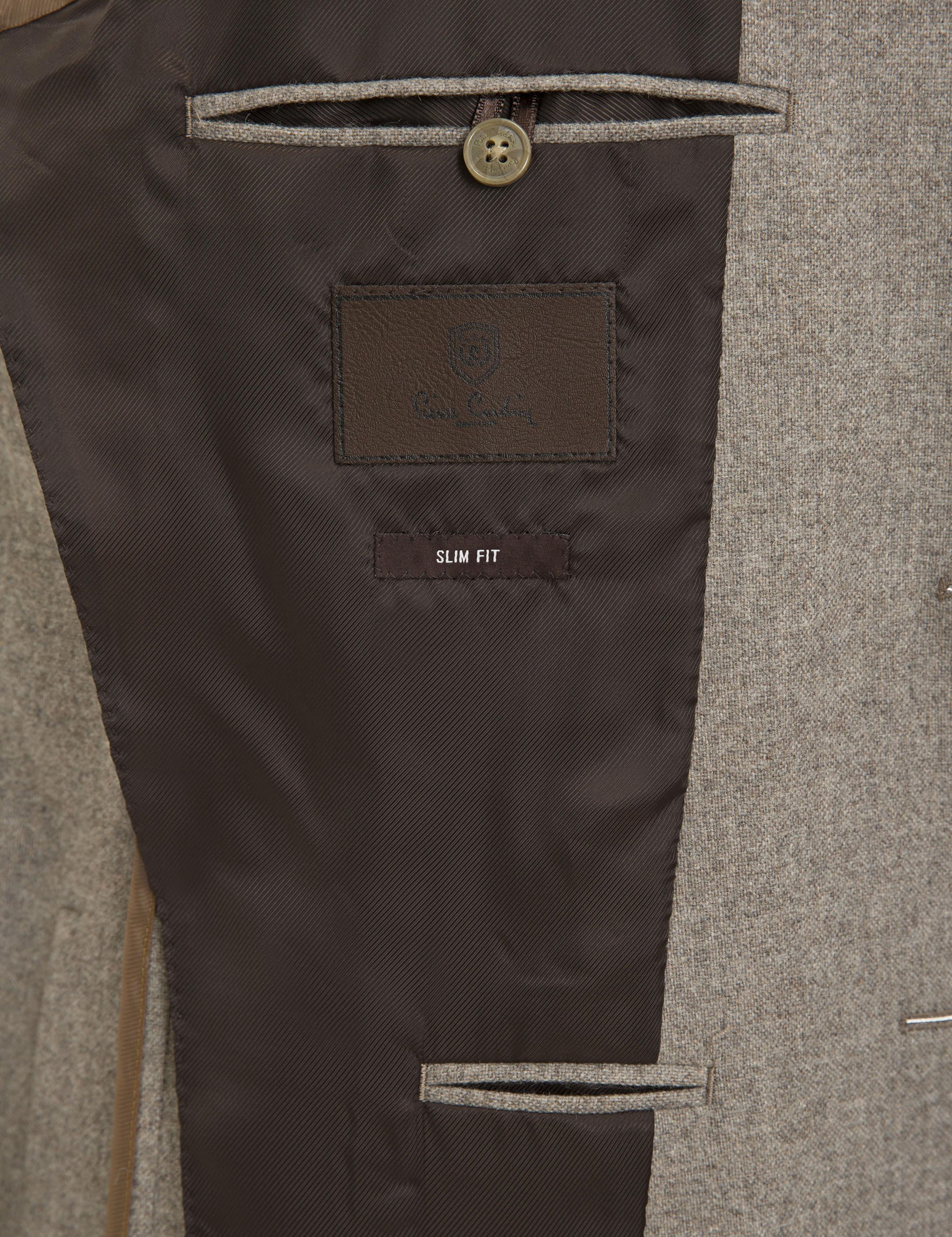 Açık Kahverengi Slim Fit Ceket