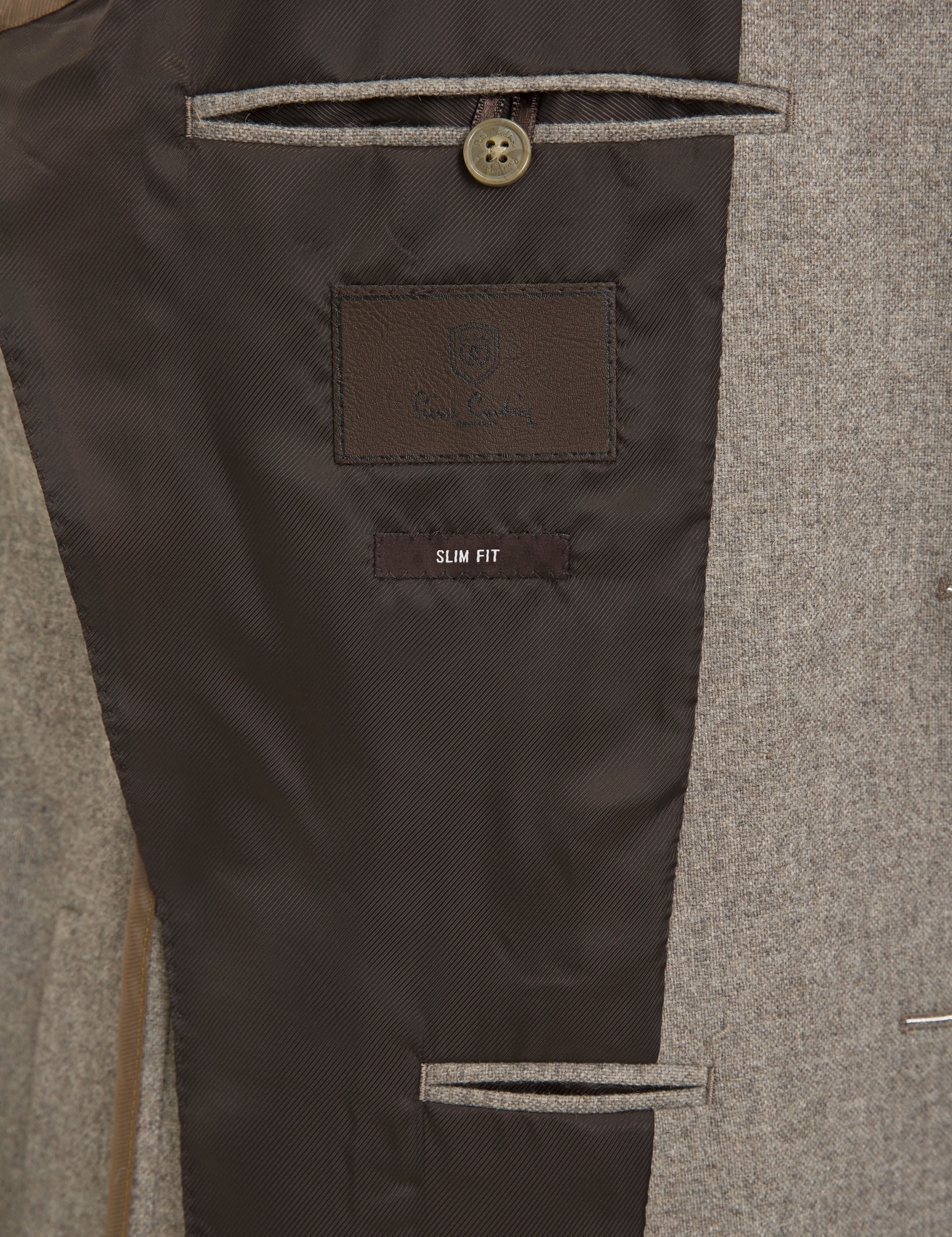 Açık Kahverengi Slim Fit Ceket - Image 6