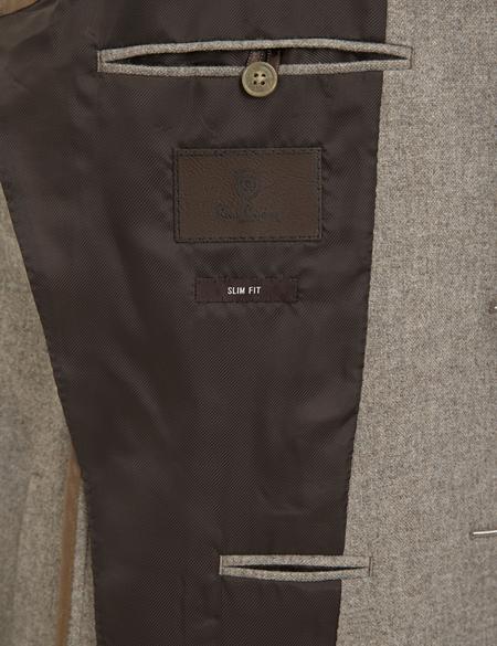 Açık Kahverengi Slim Fit Ceket - 50225497014