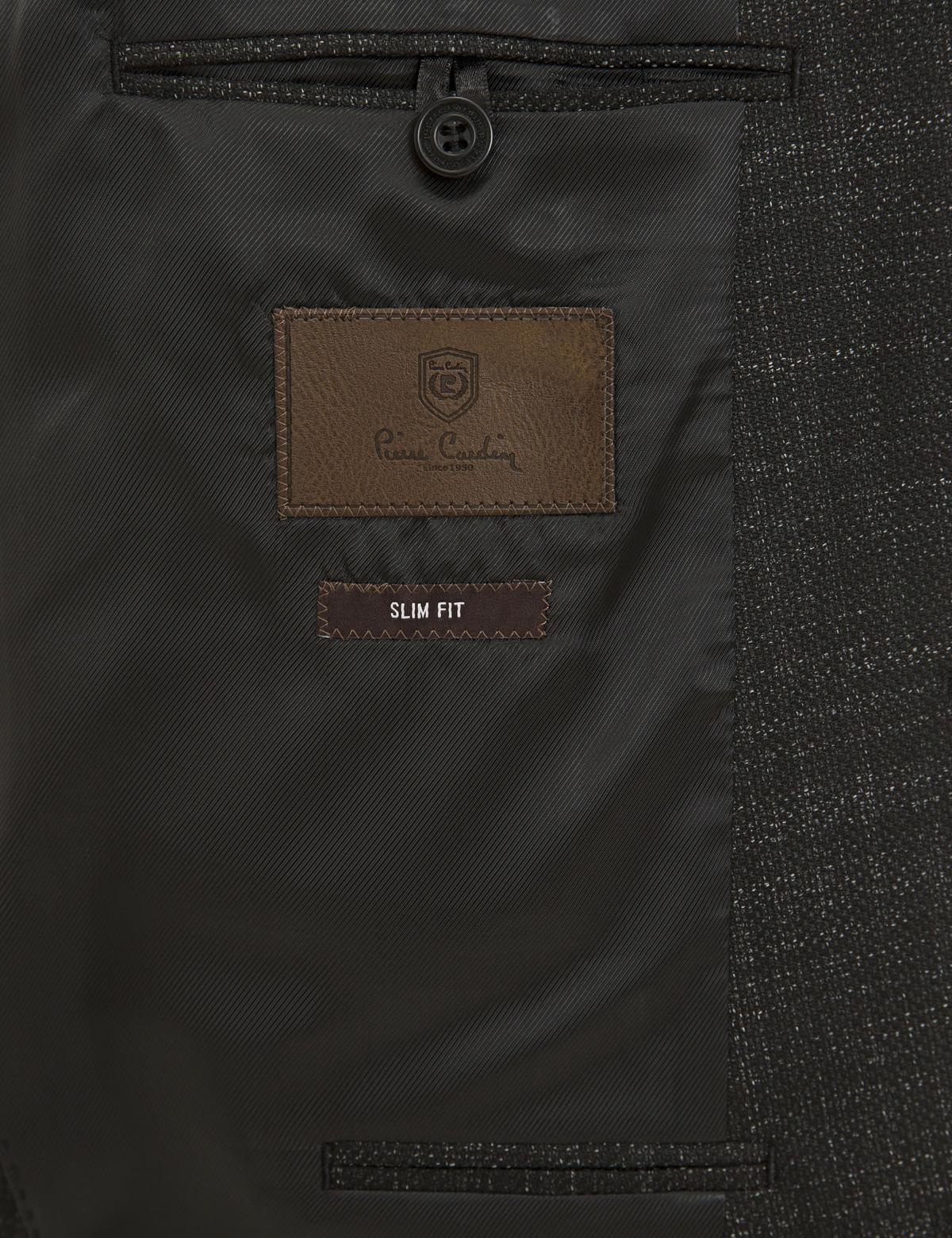 Siyah Slim Fit Ceket - 50225993005