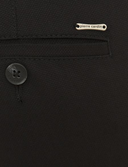 Siyah Slim Fit Kanvas Pantolon - 50230391073