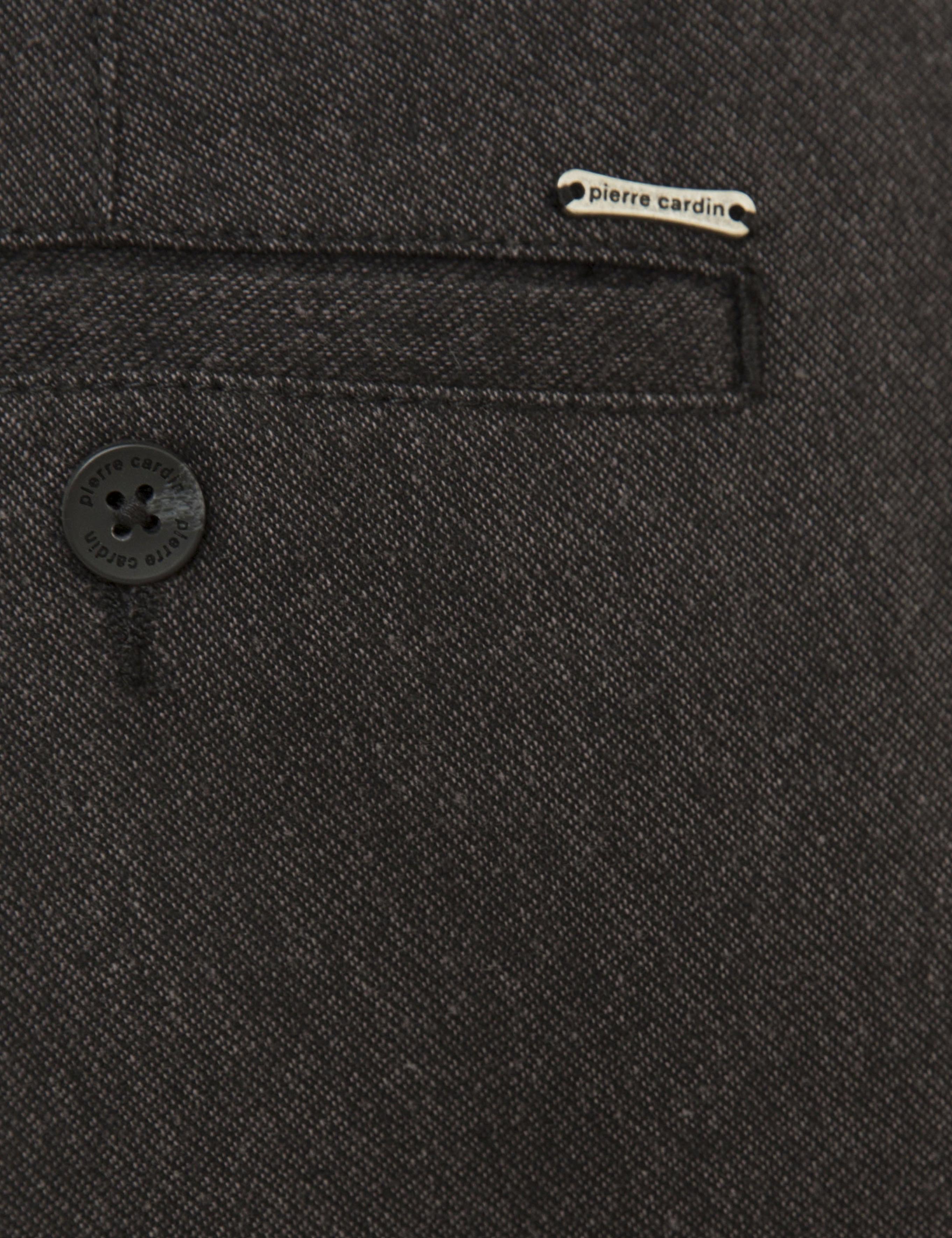 Siyah Regular Fit Kanvas Pantolon