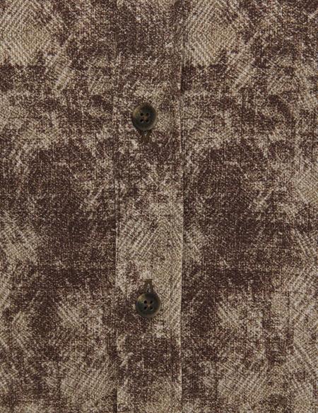 Kahverengi Slim Fit Uzun Kollu Gömlek - 50229512019