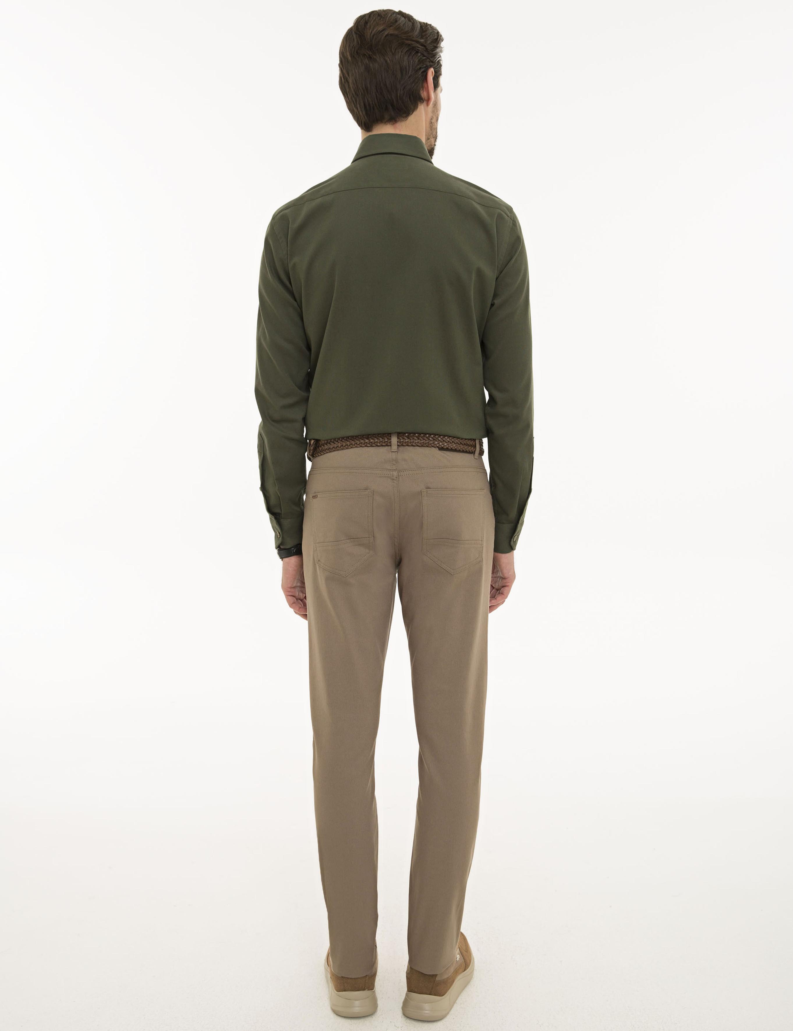 Vizon Slim Fit Kanvas Pantolon