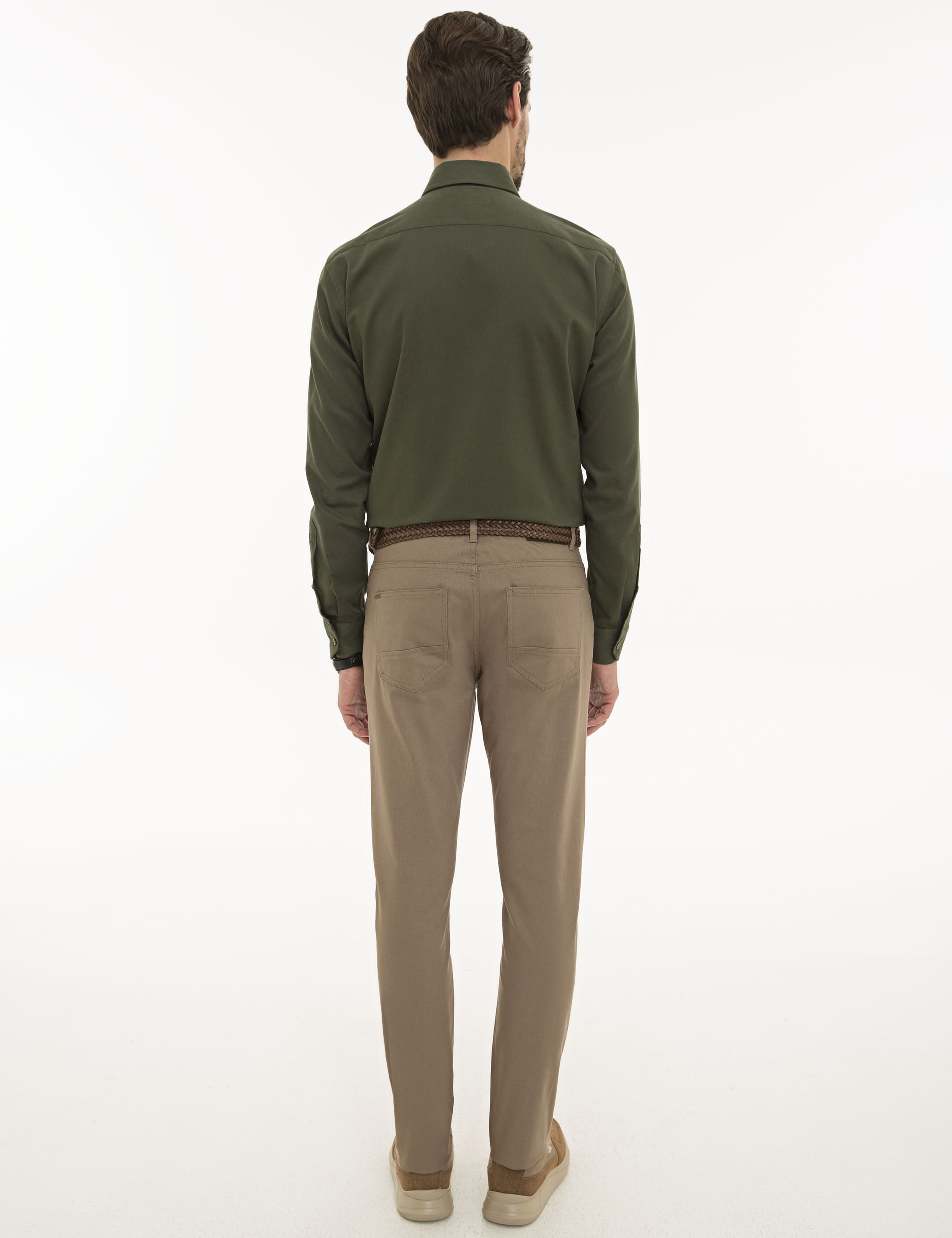Vizon Slim Fit Kanvas Pantolon - Image 3