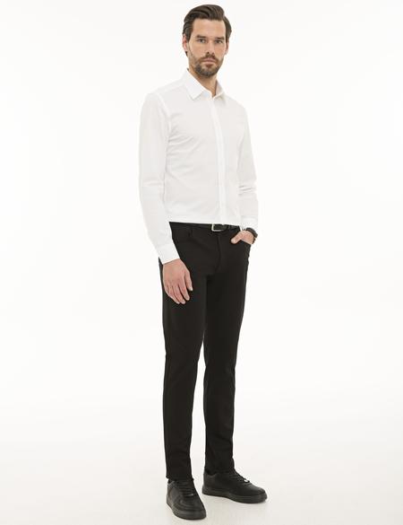Siyah Slim Fit Chino Pantolon - 50230401070