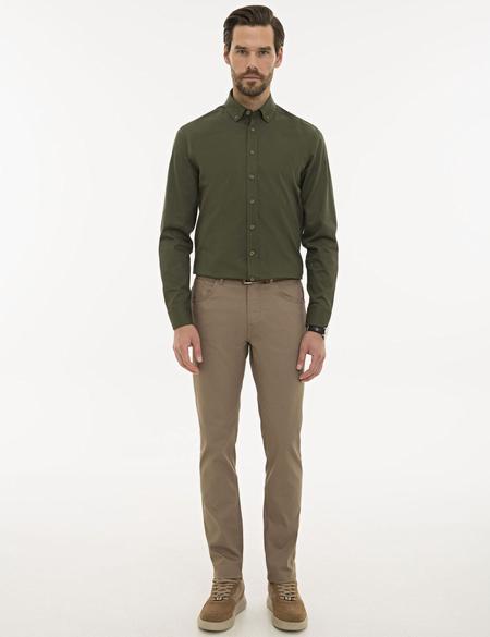 Vizon Slim Fit Kanvas Pantolon - 50230401106