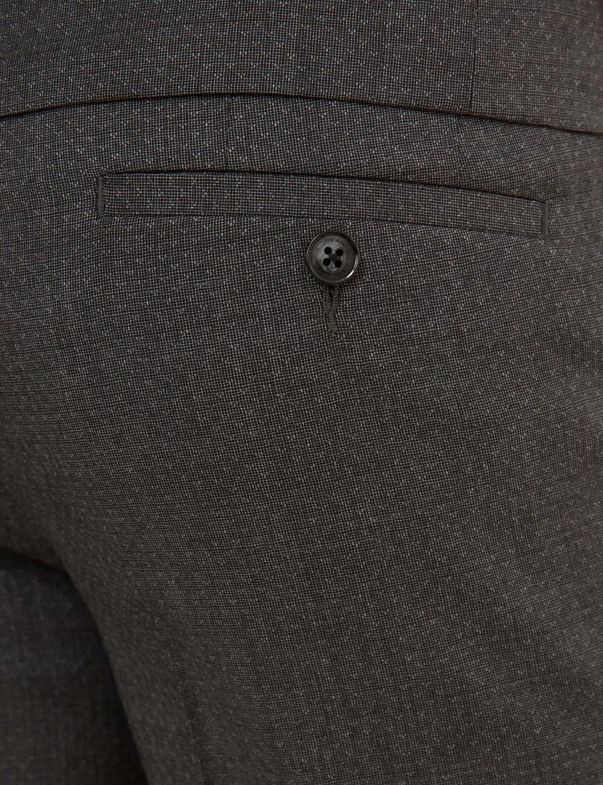 Gri Ekstra Slim Fit Takım Elbise - 50194028008