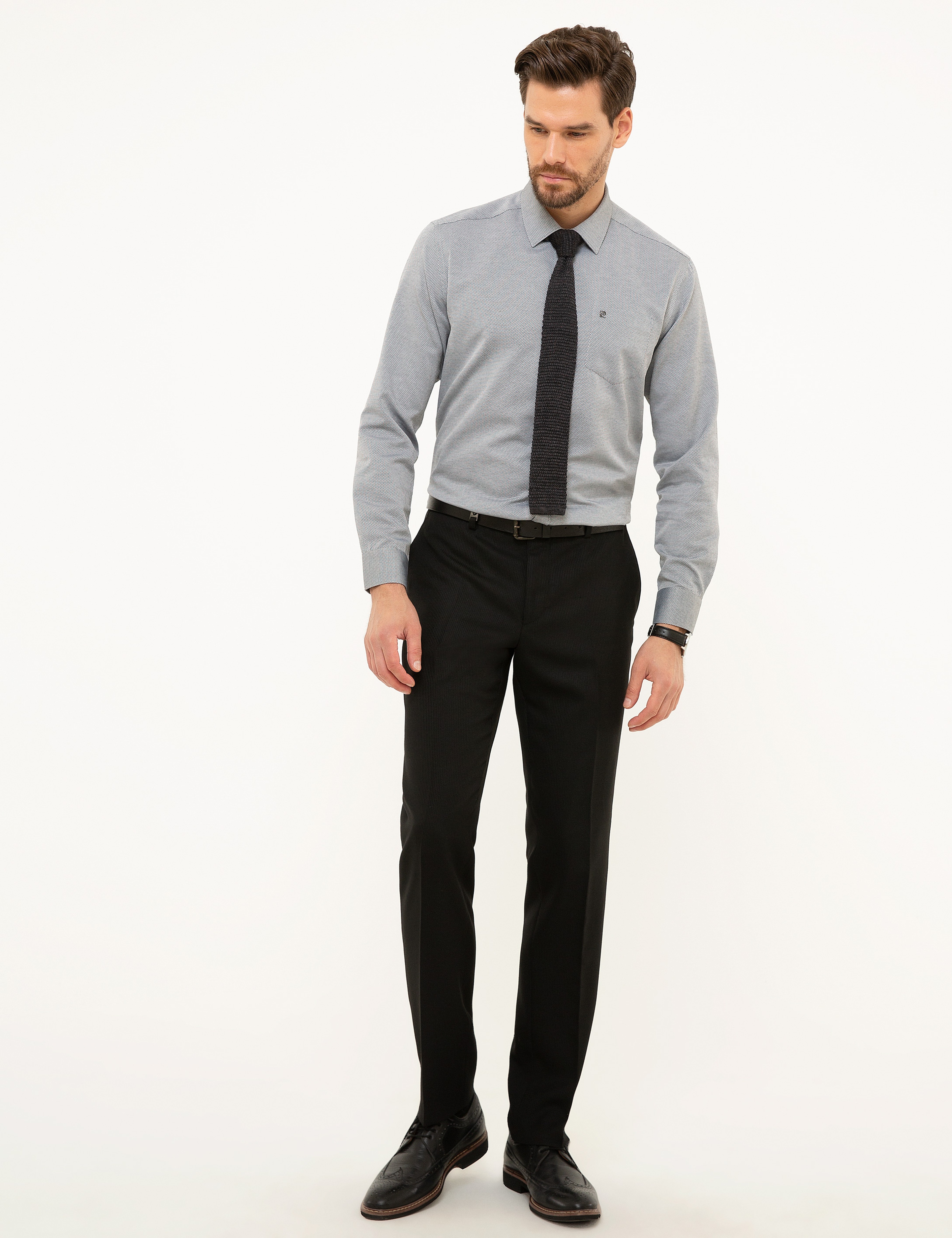 Siyah Slim Fit Pantolon - Image 1