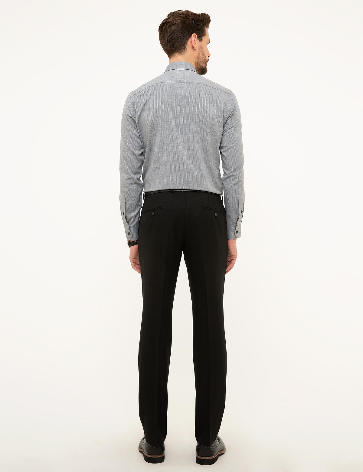 Siyah Slim Fit Pantolon - 50215385006