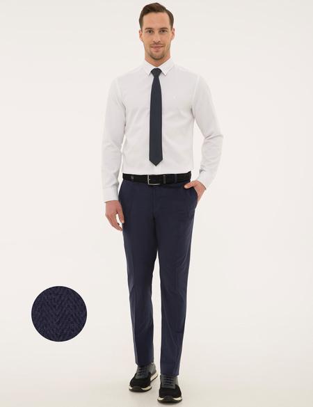 Açık Lacivert Slim Fit Kumaş Pantolon - 50225282048