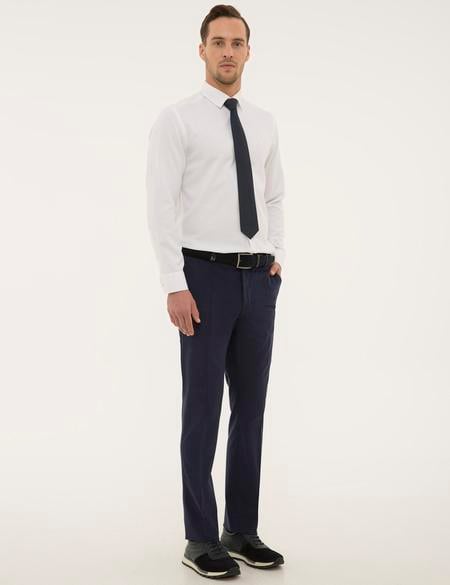 Açık Lacivert Slim Fit Kumaş Pantolon - 50225282048