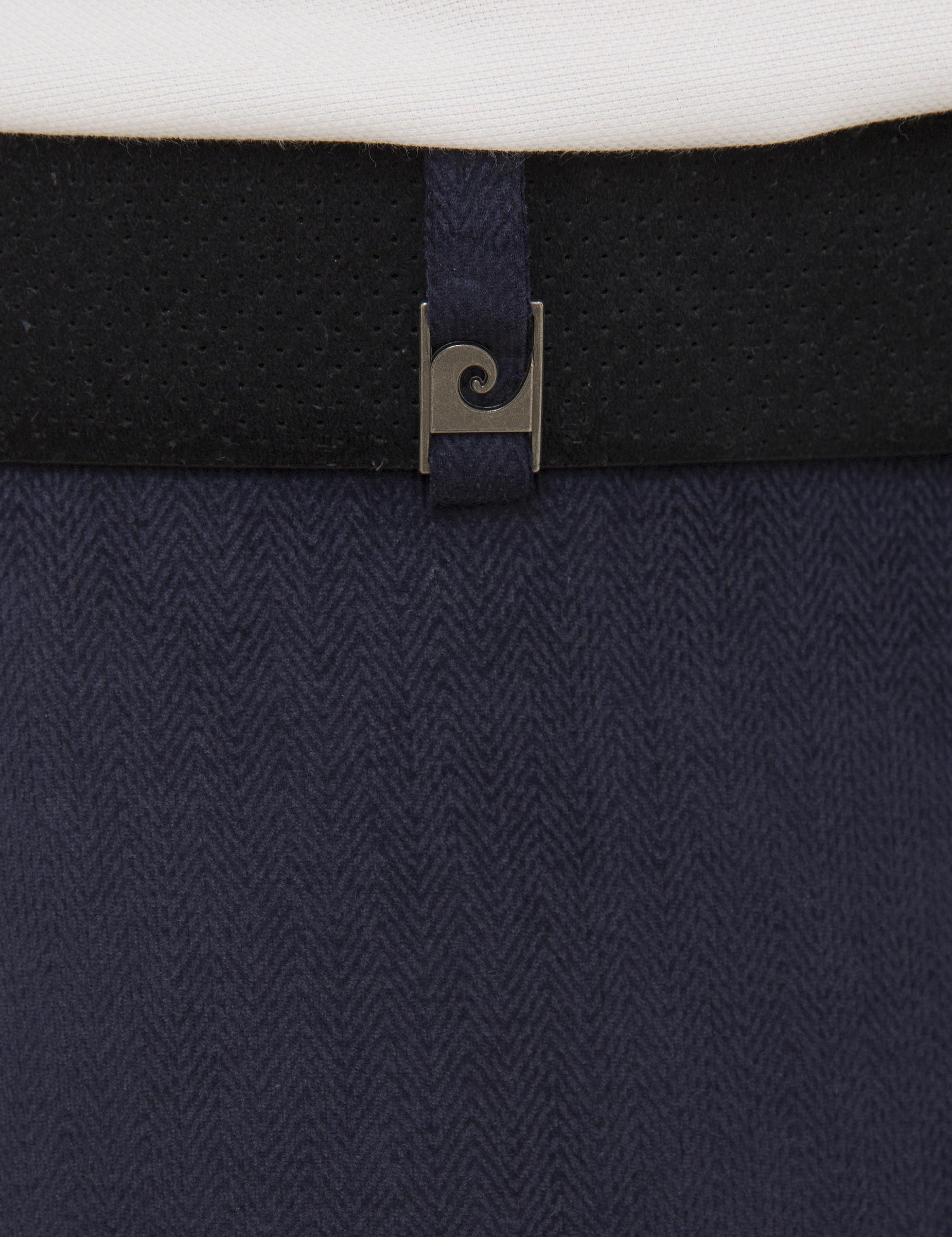 Açık Lacivert Slim Fit Kumaş Pantolon - Image 4