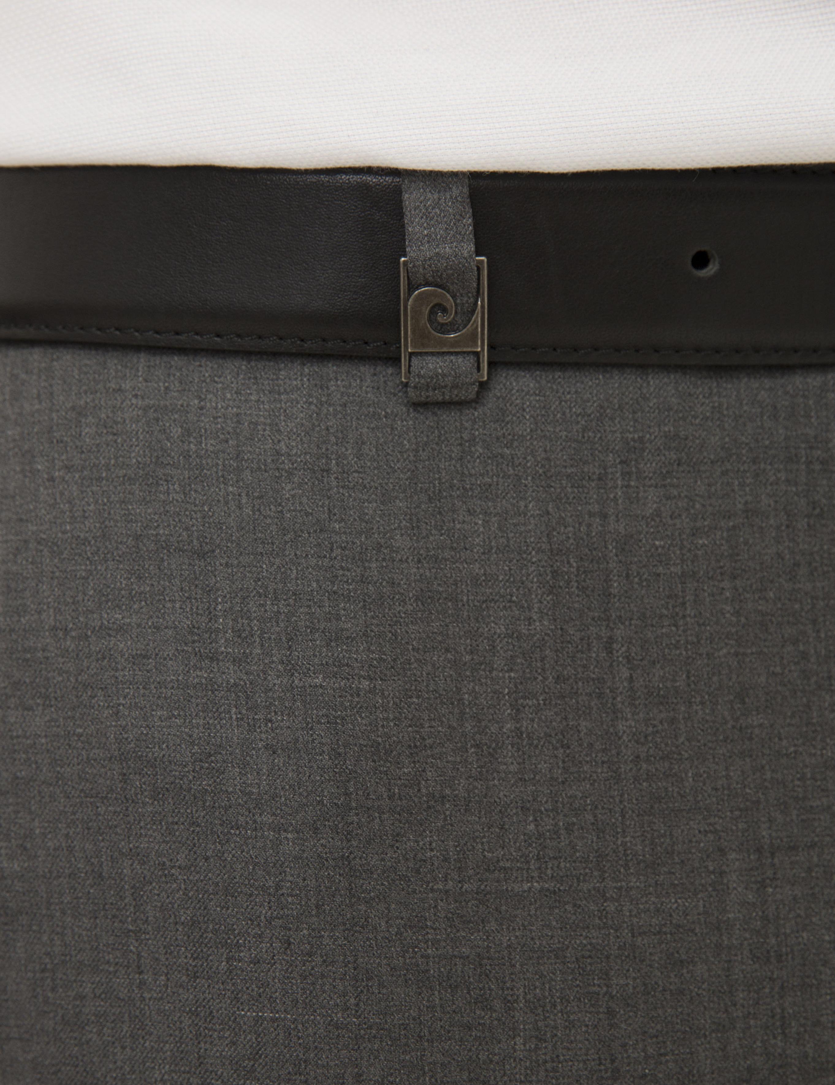 Gri Slim Fit Pantolon