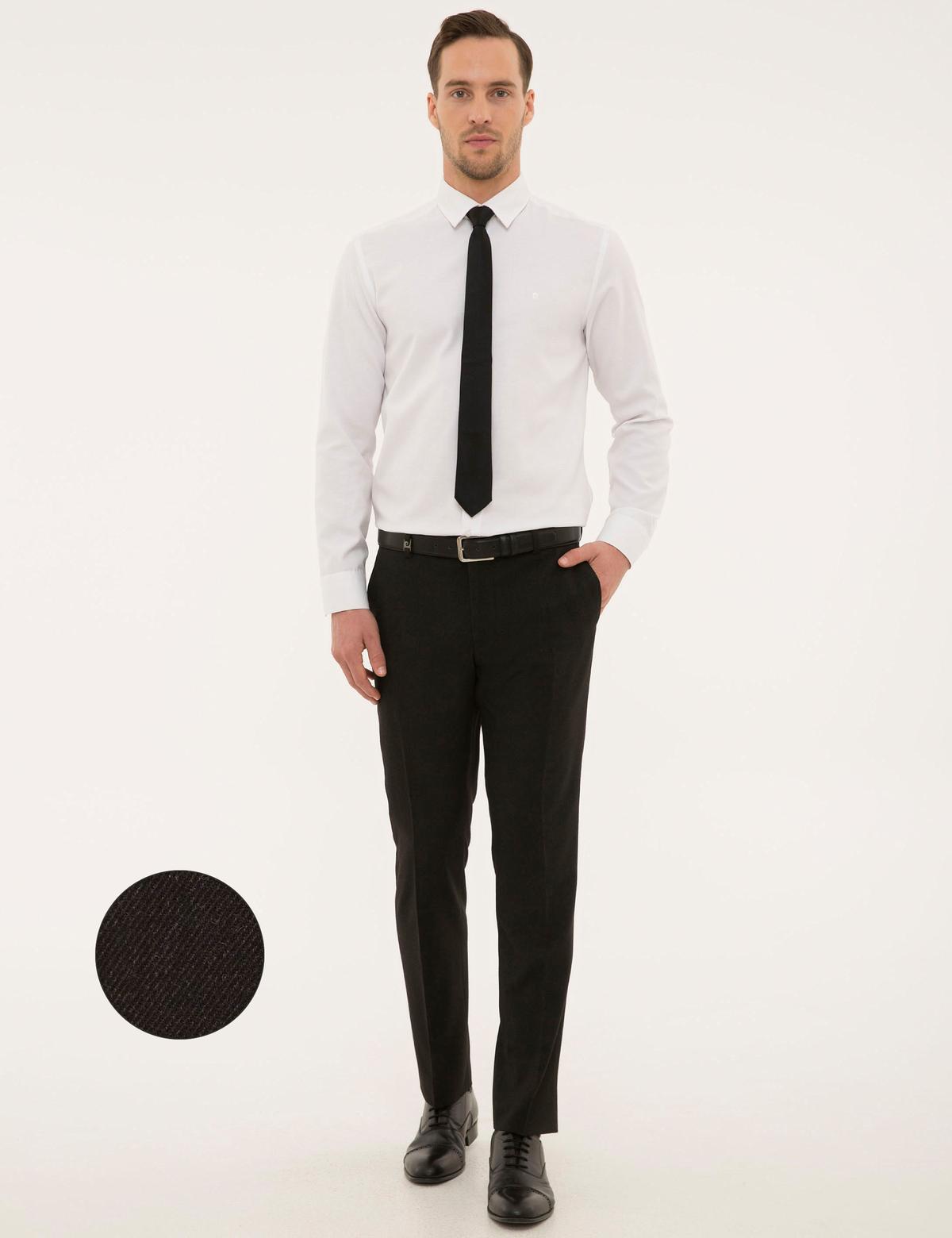 Antrasit Slim Fit Pantolon