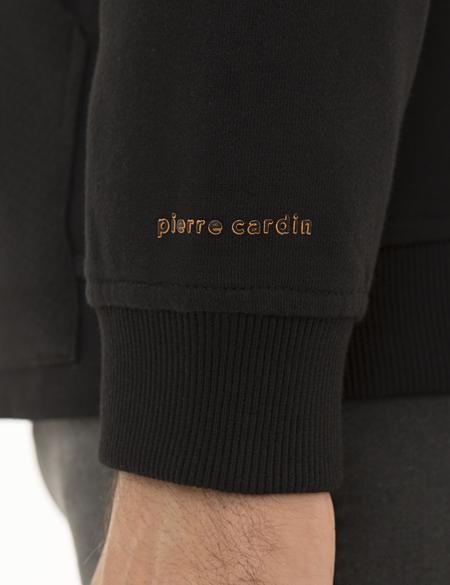 Siyah Regular Fit Sweatshirt - 50227595002