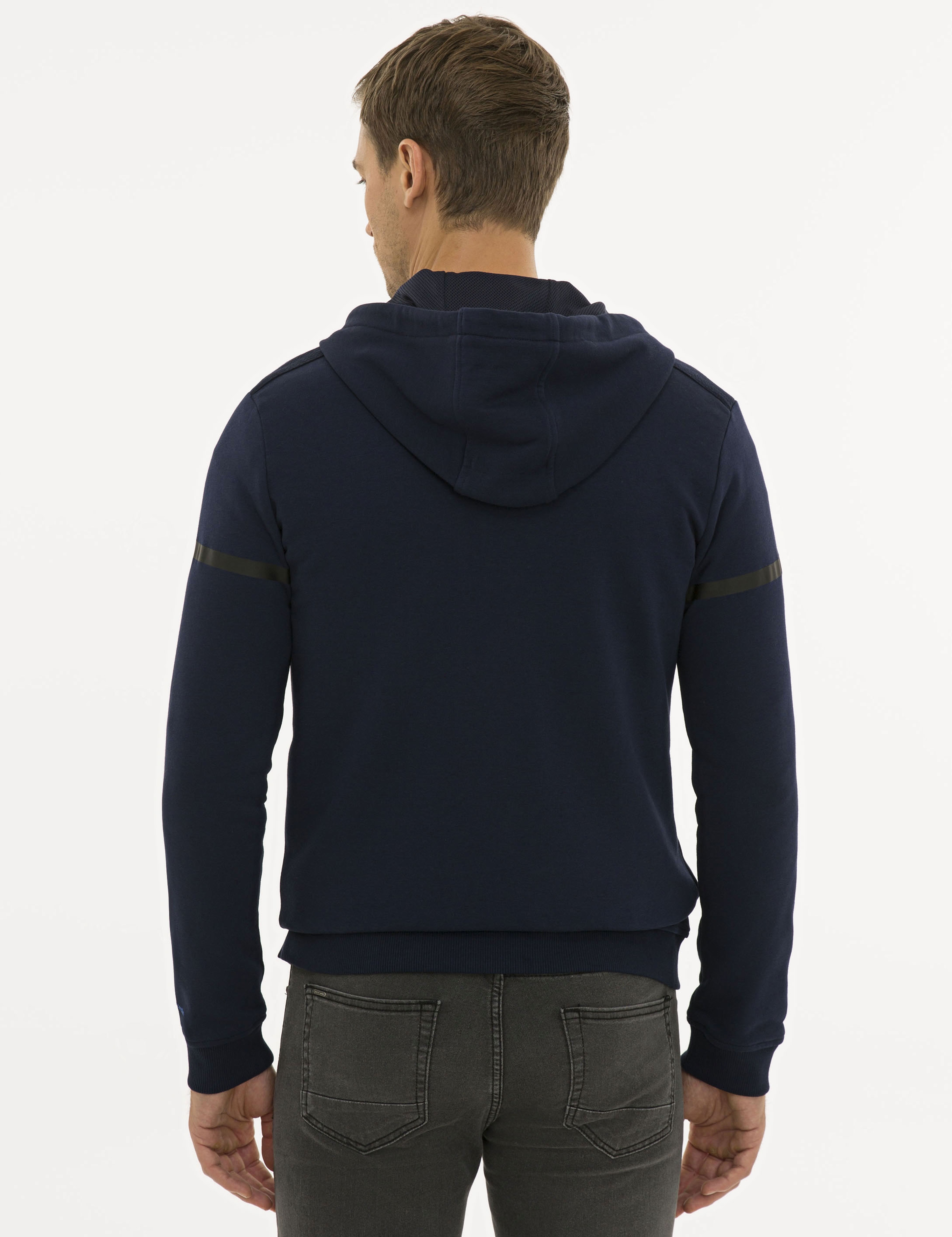Lacivert Regular Fit Sweatshirt - Image 4