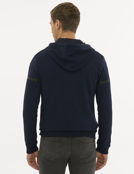Lacivert Regular Fit Sweatshirt - 50227595008