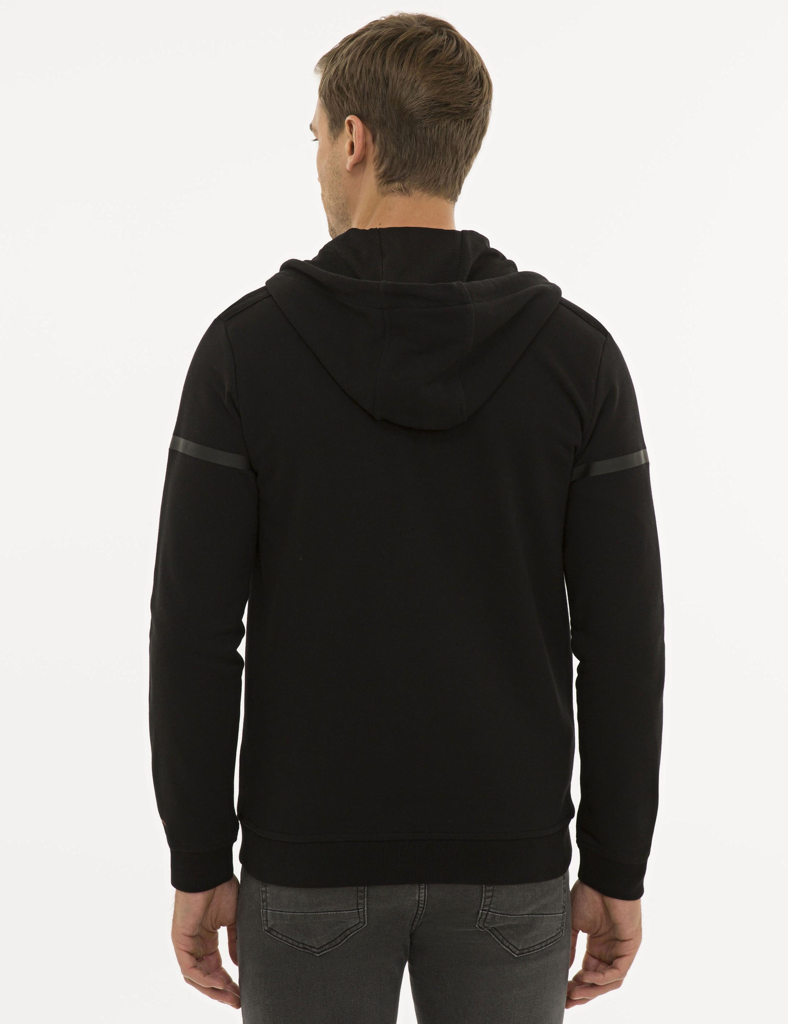 Siyah Regular Fit Sweatshirt