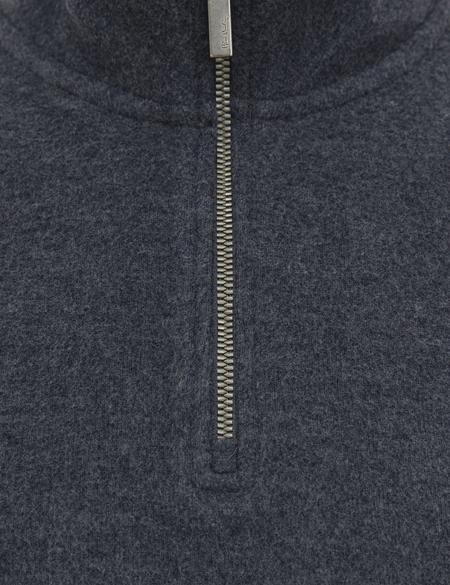 Lacivert Melanj Regular Fit Sweatshirt - 50231987015