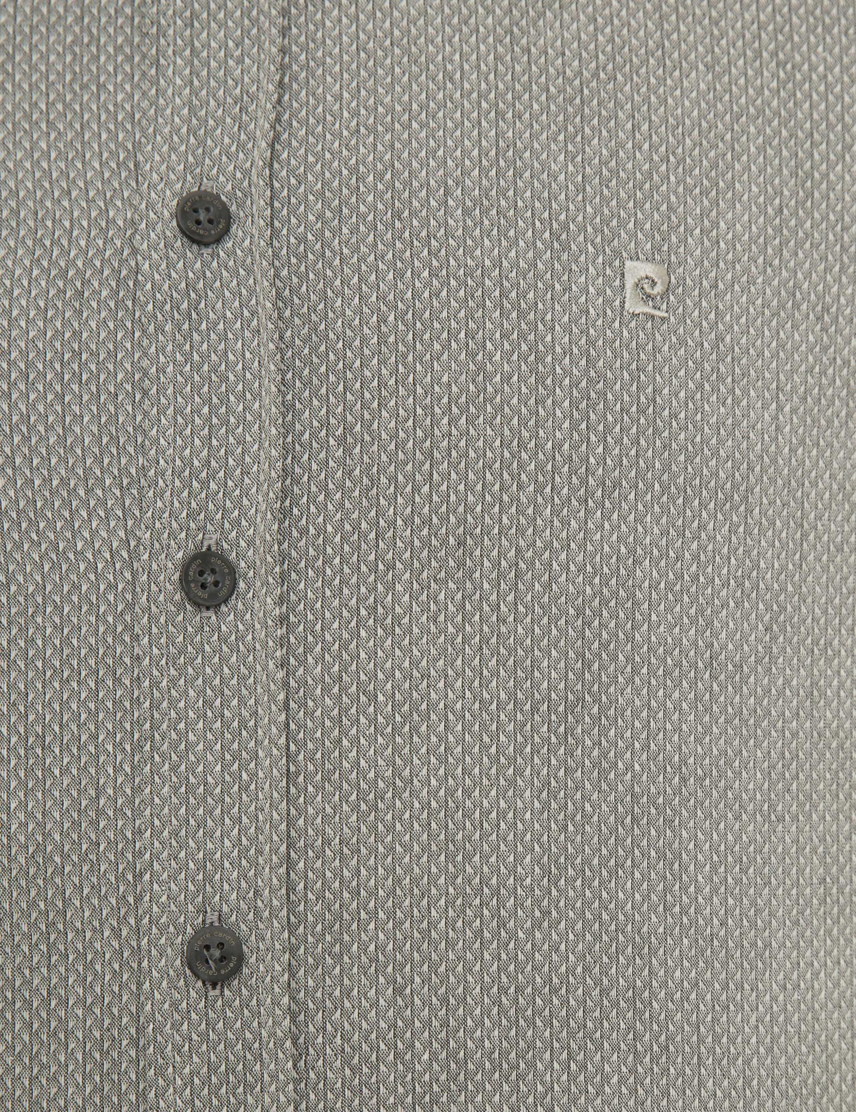 Gri Slim Fit Gömlek