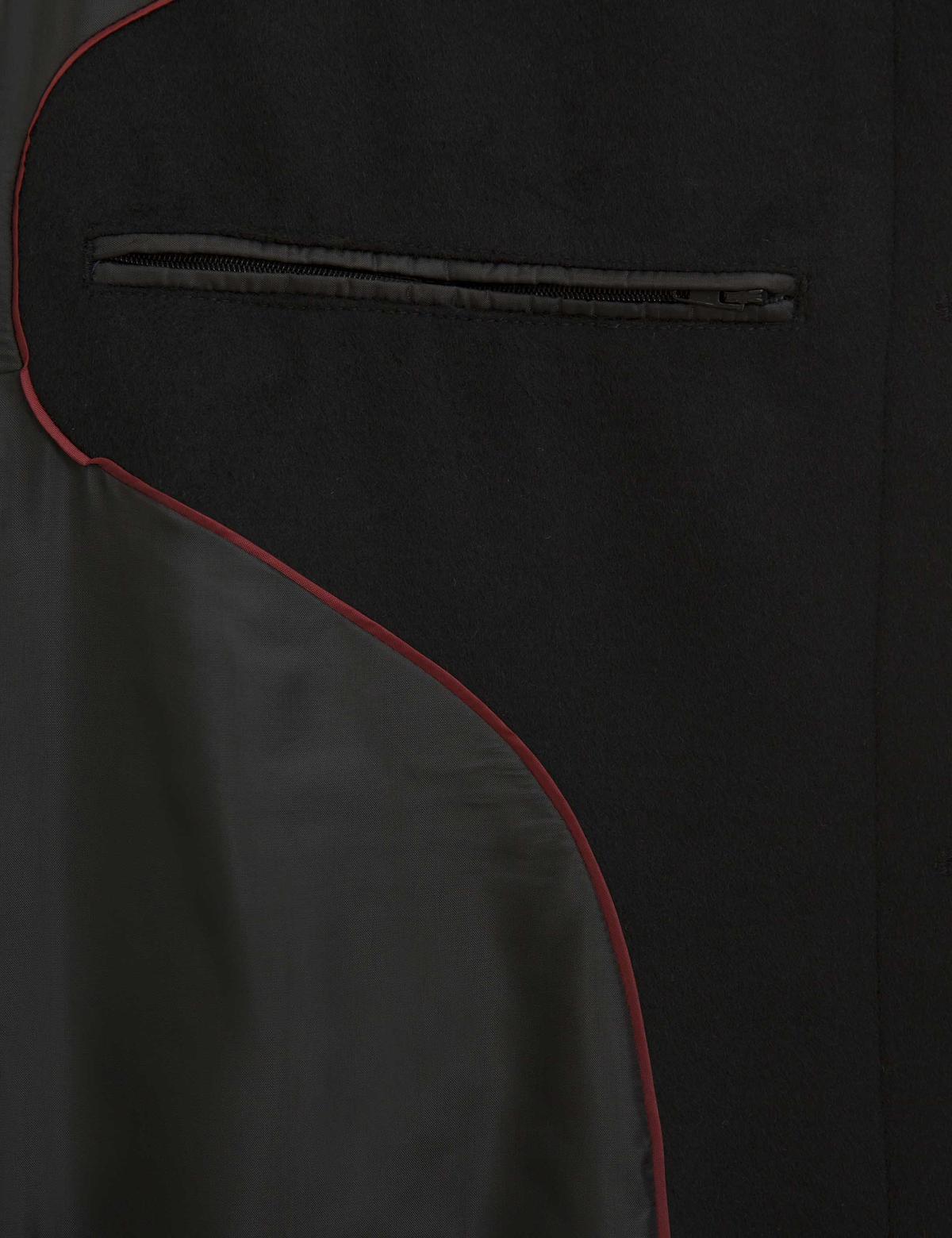 Siyah Slim Fit Palto - 50230242028