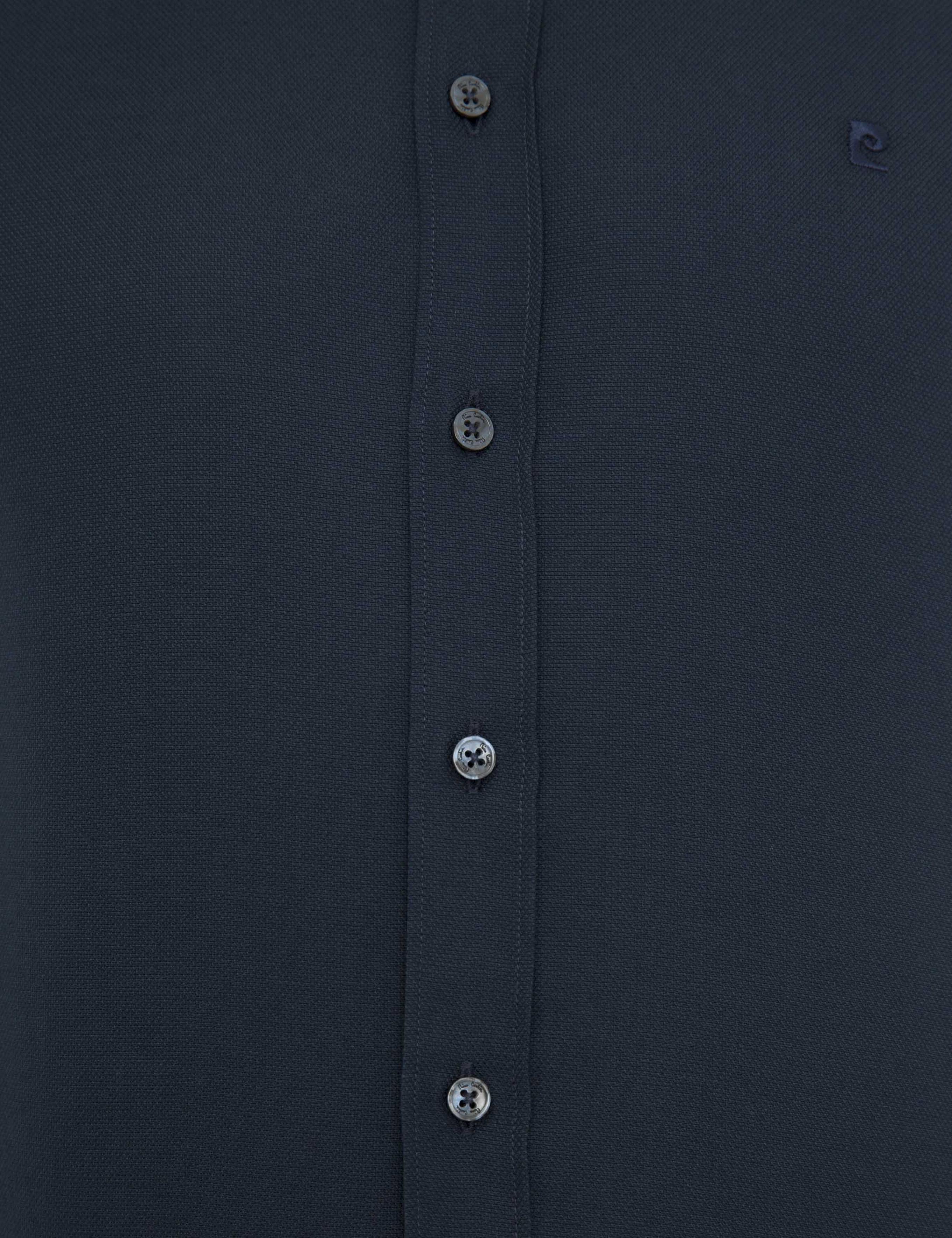 Lacivert Slim Fit Gömlek