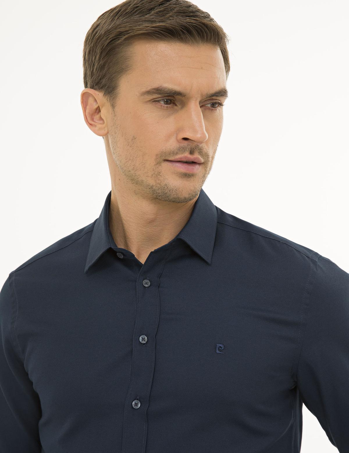 Lacivert Slim Fit Gömlek - 50233546020