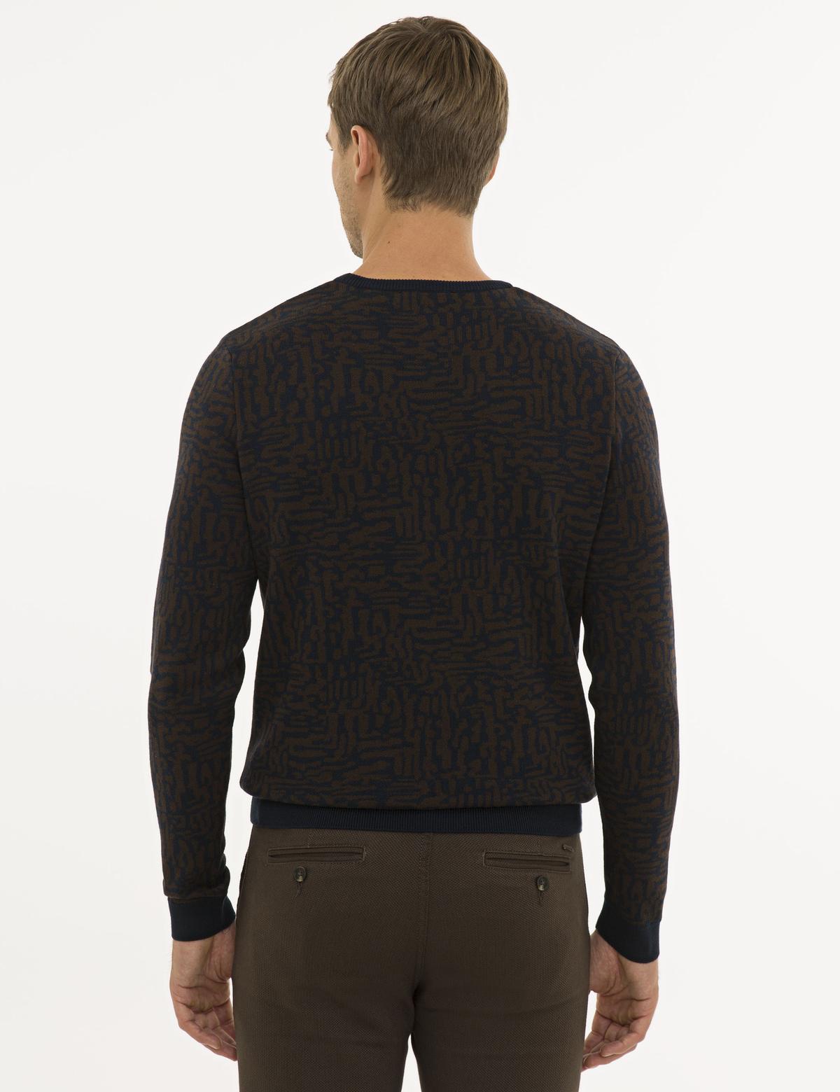 Lacivert Slim Fit Triko Kazak - 50228532033