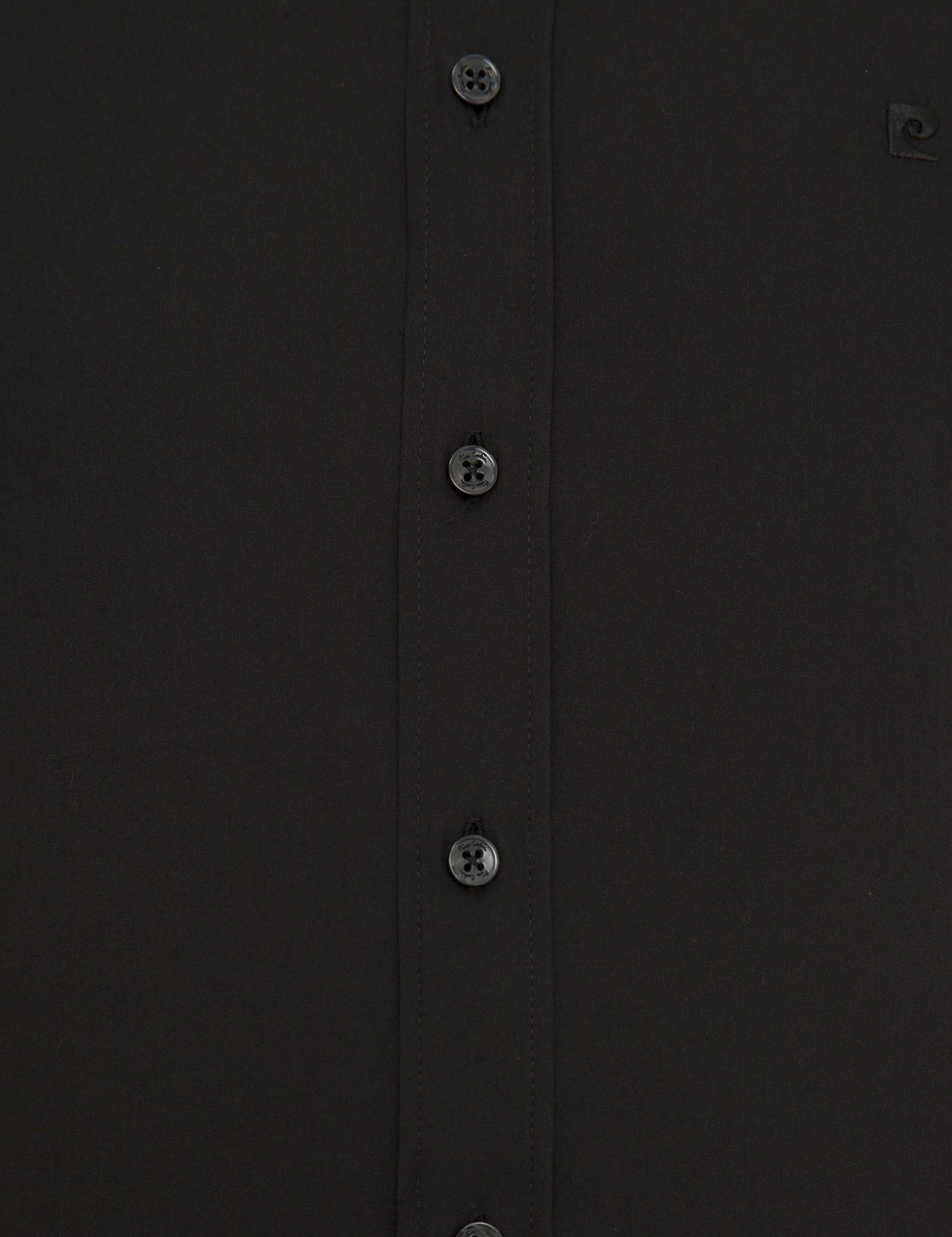 Siyah Slim Fit Basic Gömlek