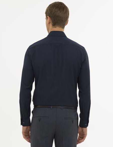 Lacivert Slim Fit Gömlek - 50233546020