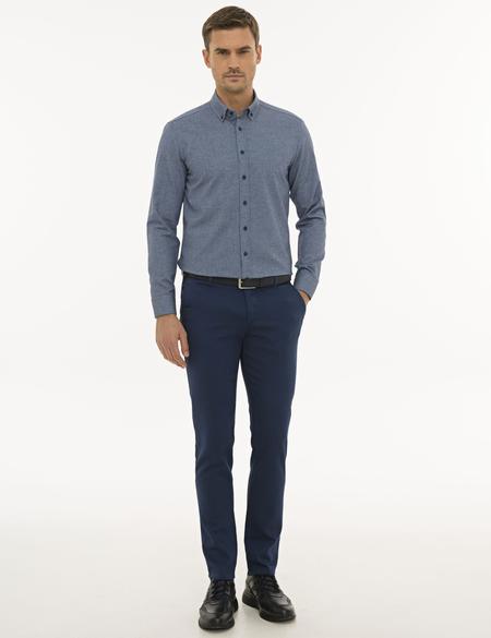 Mavi Slim Fit Uzun Kollu Gömlek - 50227733004