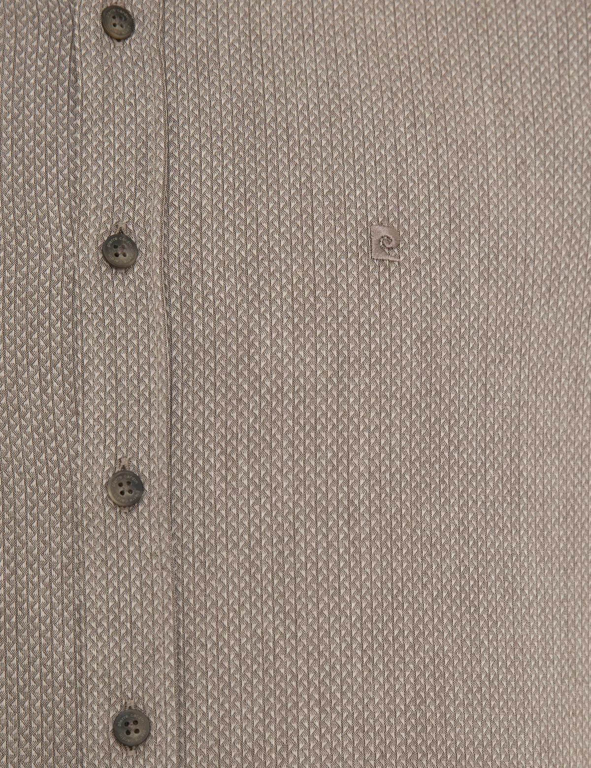 Açık Kahverengi Slim Fit Gömlek - 50233468001