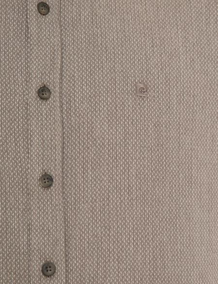 Açık Kahverengi Slim Fit Gömlek - 50233468001