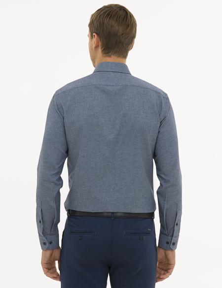 Mavi Slim Fit Uzun Kollu Gömlek - 50227733004