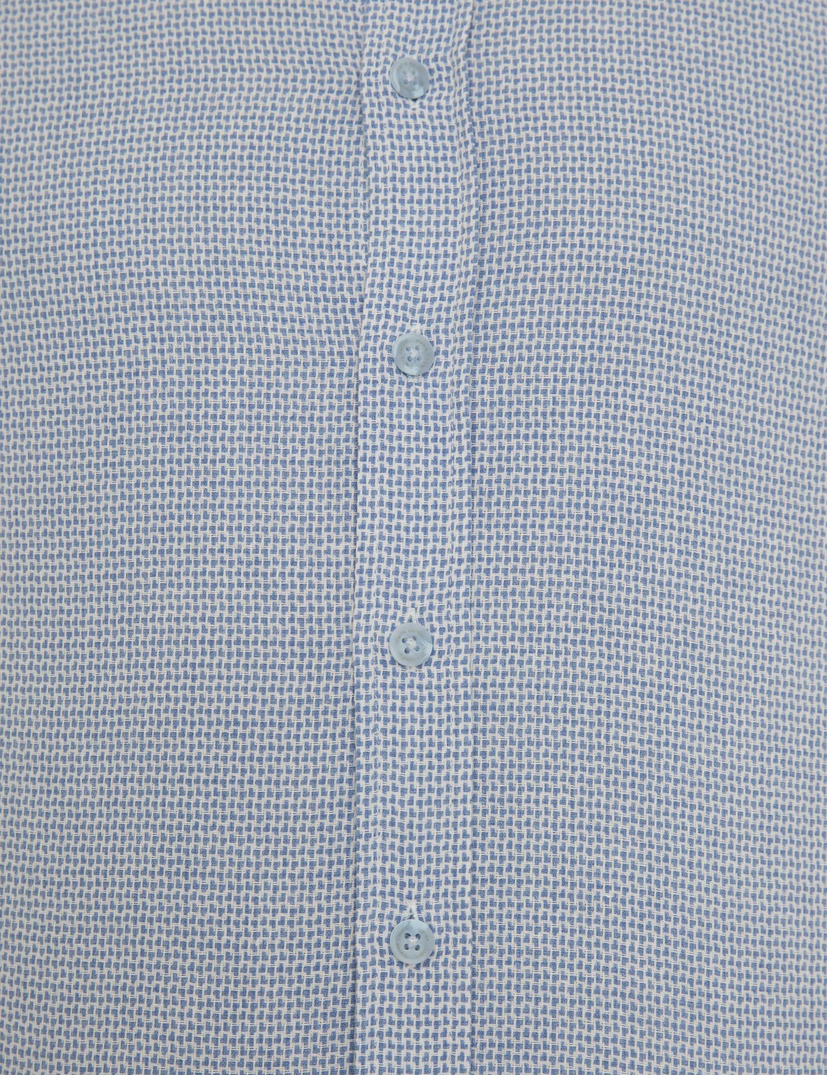 Açık Mavi Slim Fit Uzun Kollu Gömlek