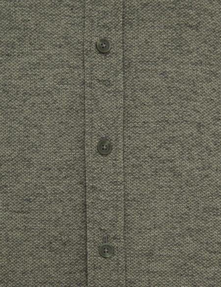 Yeşil Slim Fit Gömlek - 50227733016