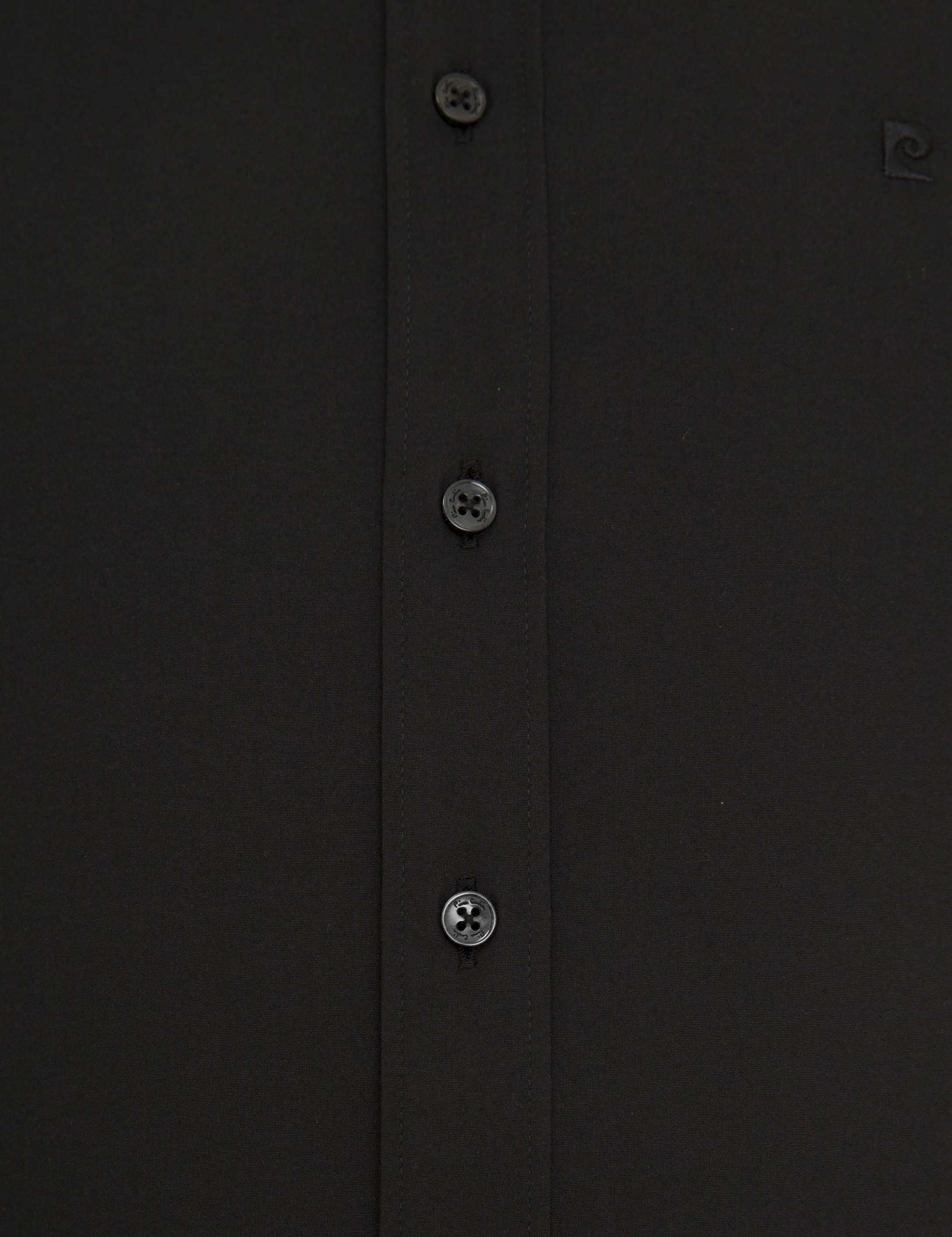 Siyah Regular Fit Basic Gömlek